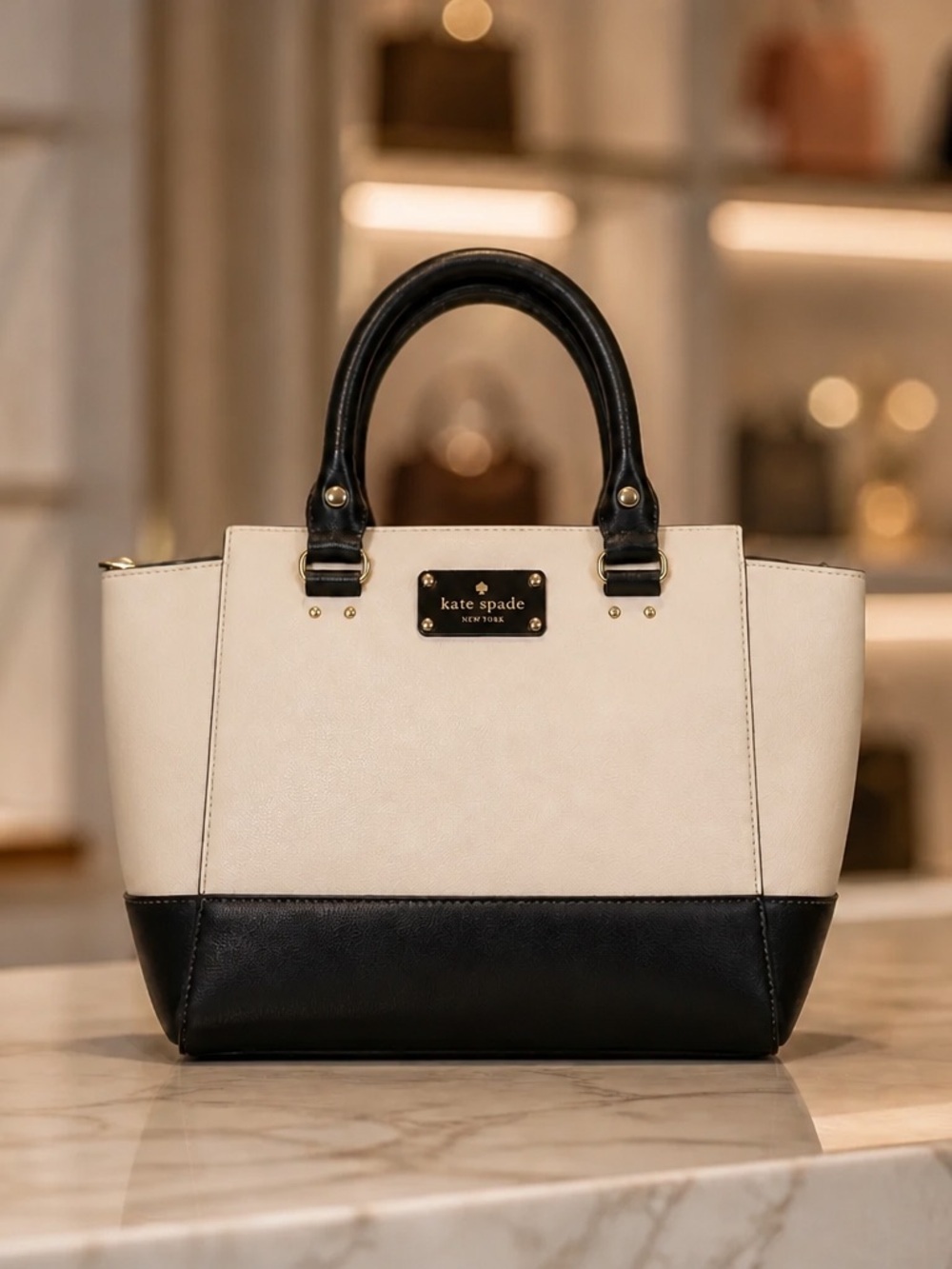 Kate Spade New York Evangelie Laurel Way Leather Satchel